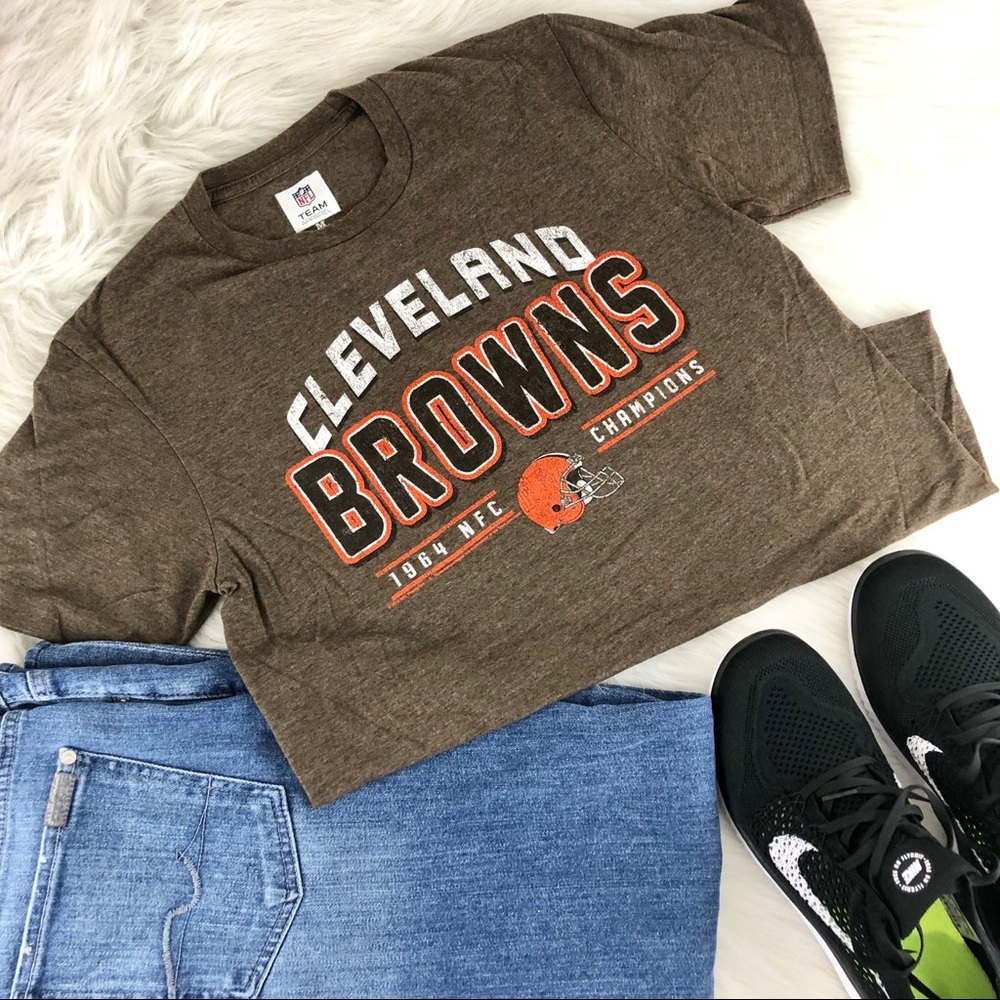 ❌SOLD❌EUC Brown Champion Cleveland Browns Tee